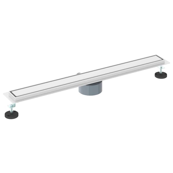 Duschavlopp 2-i-1 med 360° Siphon Silver 80 cm