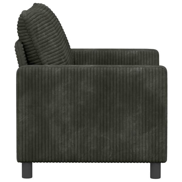 Soffa Antracit 126 x 81 x 87,5 cm Polyester