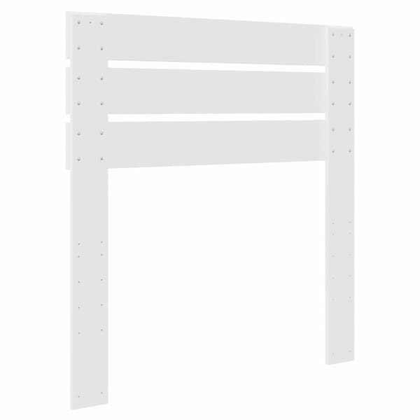 Huvudgavel Vit 100 cm Konstruerat trä