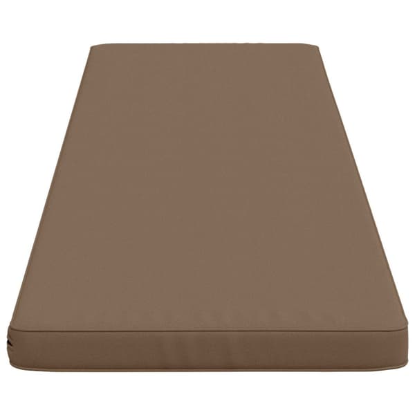 2-delade Bänk Kuddar VUGHT 2 st 100% Polyester Taupe