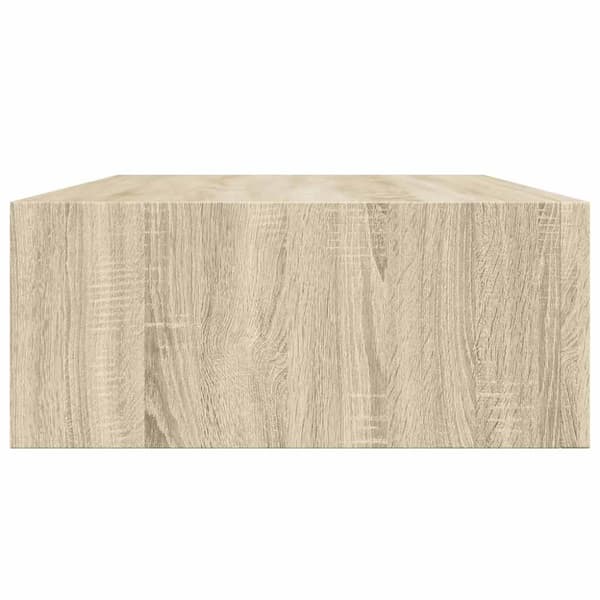 Väggmonterad låda ek 40x23,5x10 cm MDF