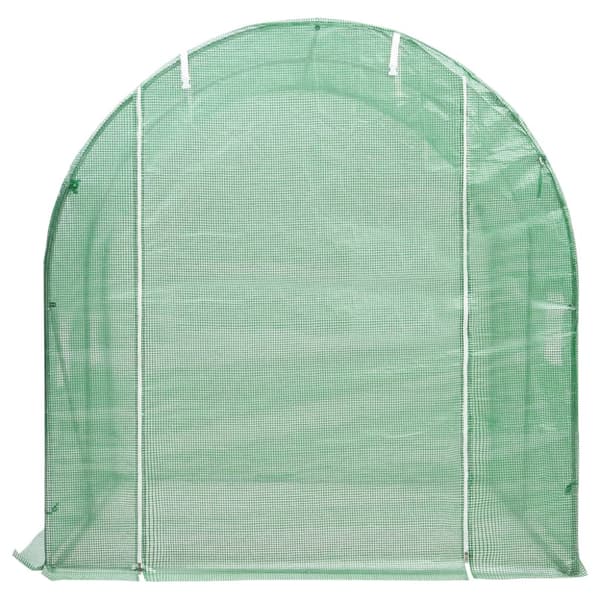 Växthus 4 m² 2x2x2 m