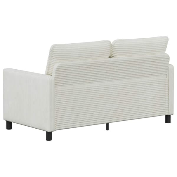 Soffa Gräddvit 156 x 81 x 87,5 cm Polyester