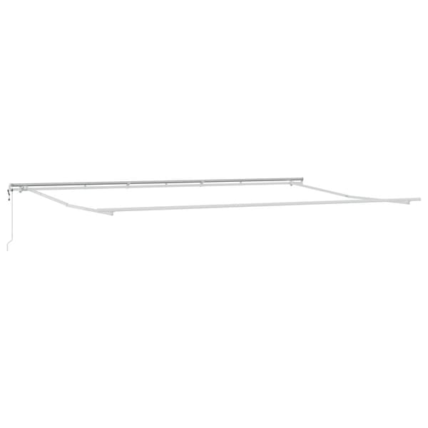 Elektrisk Retraktabel Markis Vit 600 × 300 cm