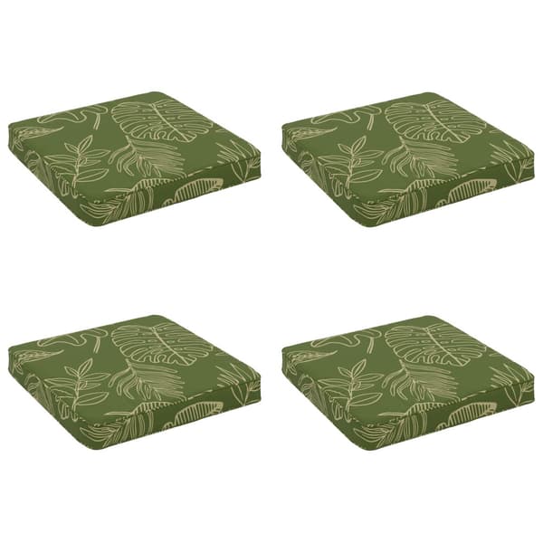 4-delade Sittdynor VUGHT 4 st 100% Polyester Bladdesign