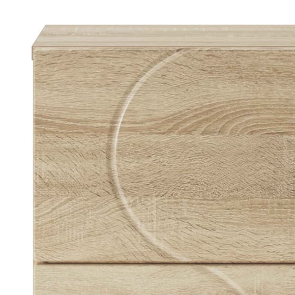 Sideboard Sonoma-ek 33,5 x 34,5 x 75 cm Konstruerat trä