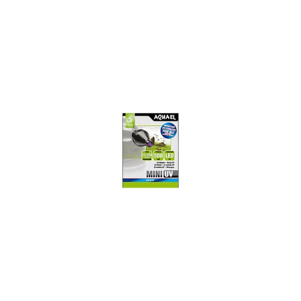 Lampa Mini UVC LED Svart