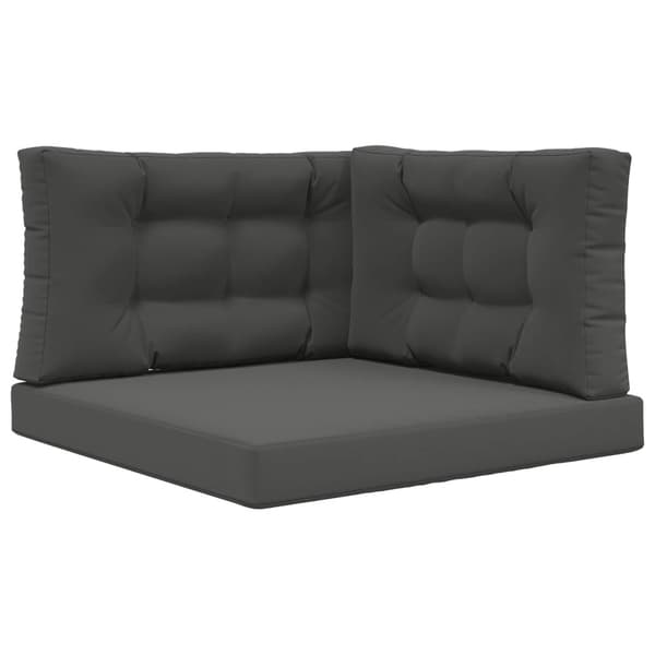 Utomhus Soffa Kudde 3 pcs Antracit Polyester
