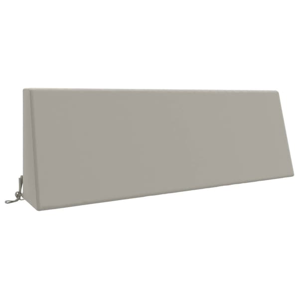Ryggkudde SOEST 100% Polyester Grå 120 x 20 x 40 cm