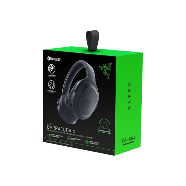 Razer Barracuda X - headset - 3,5 mm kontakt, USB-C