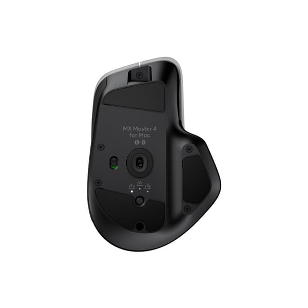 Logitech MX Master 4 for Mac - mus - Bluetooth, 2.4 GHz - space black