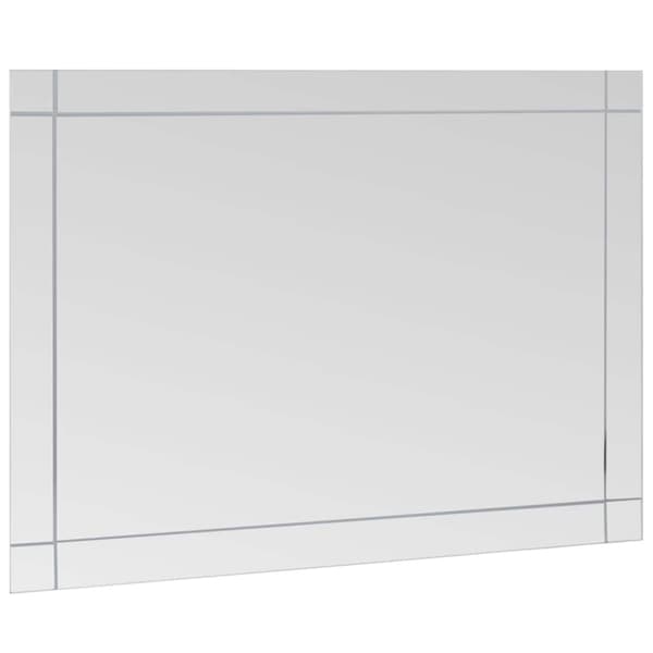 Väggspegel 60x40 cm glas