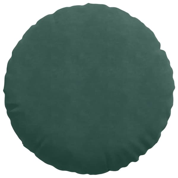 Sittkuddar 2 pcs Mörkgrön Ø 80 x 29 cm Sammet