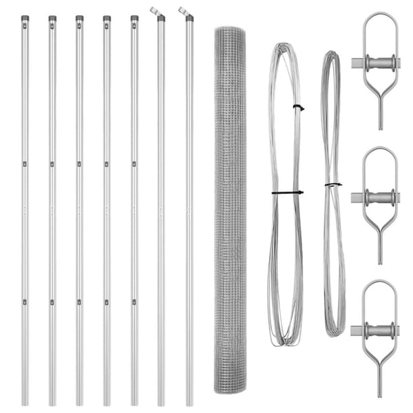 Stängselstolpe Silver
