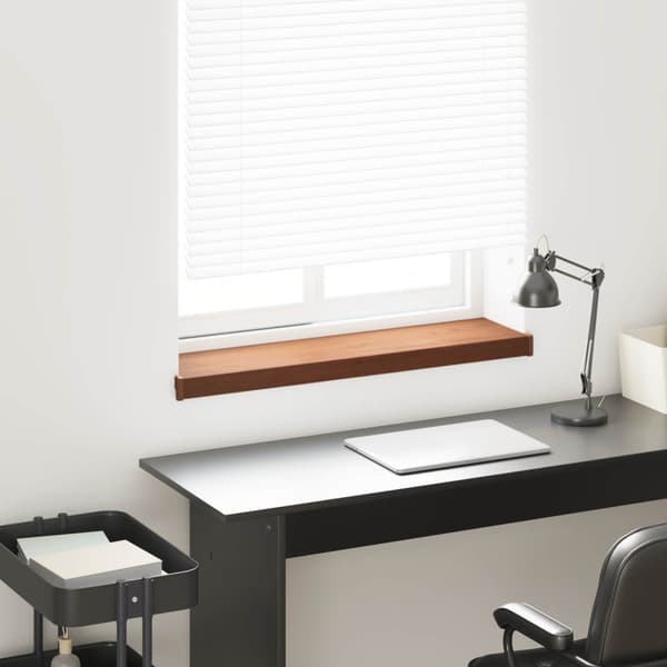 Fönsterbräda Brun trä 80 x 20 x 4,5 cm PVC