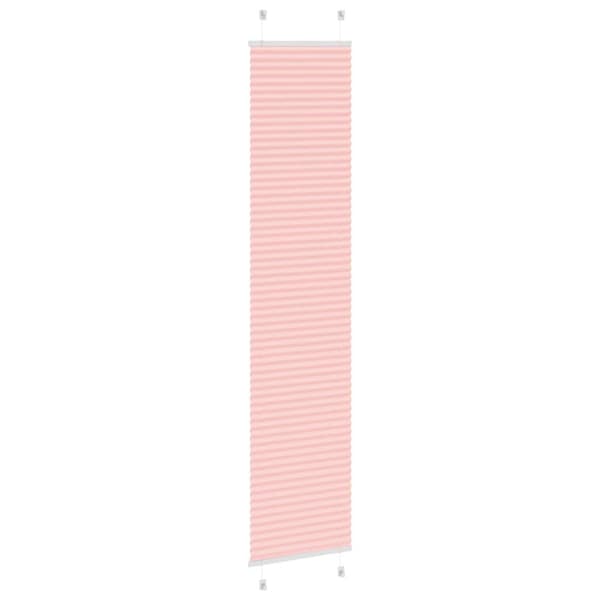 Plisserad persienn rosa 50x200cm tyg bredd 49,4cm polyester