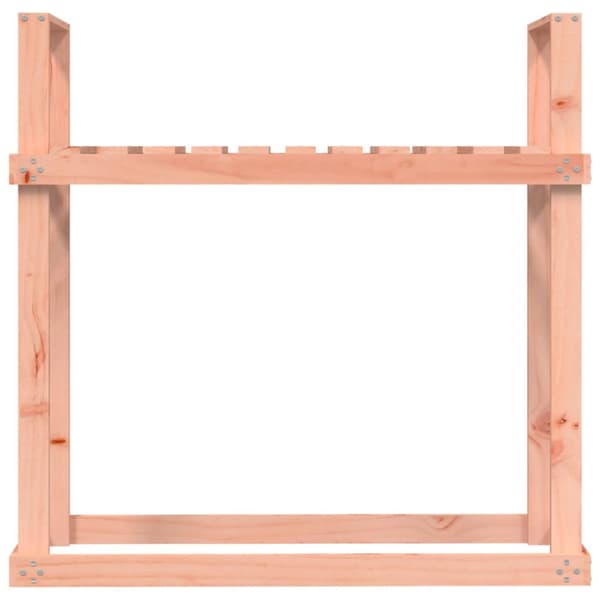 Vedställ 110x35x108,5 cm massiv douglas