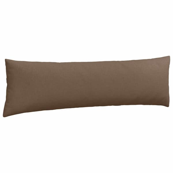 Sofakuddar 2 pcs Brun 145 x 40 cm tyg