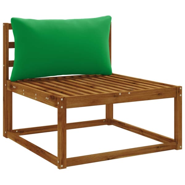 1-delad ryggkudde PUTTEN 100% Polyester Grön 70 x 40 x 15 cm