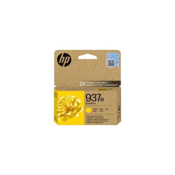 Bläckpatron HP 4S6W8NE 937e gul