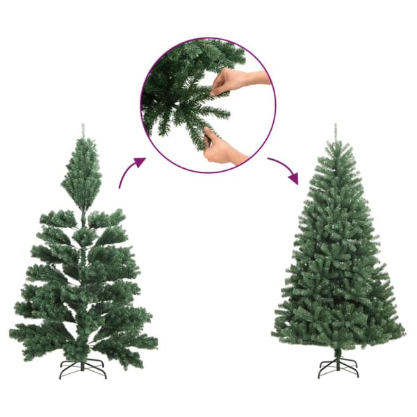 Plastgran 300 LEDs 210 cm