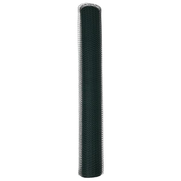 Hexagonstängsel Grön 1,2 x 10 m PVC