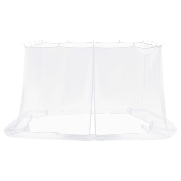 Myggnät för lusthus 220 mesh Vit 4,5 x 3 x 2 m Polyester