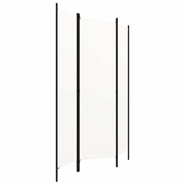 Rumsavdelare 3 paneler vit 150x180 cm