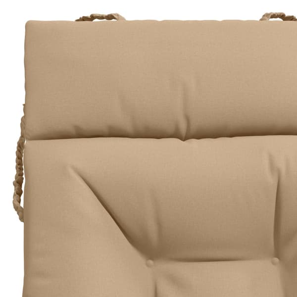 Solstol Kudde VIANEN 100% Polyester Sand 200 x 70 x 8 cm