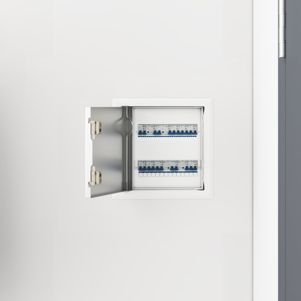 Åtkomstpanel 2 pcs Vit 23 x 23 x 3 cm Stål