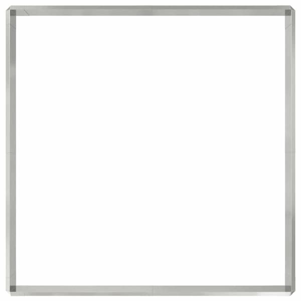 Snigelstaket 12 pcs Silver Galvaniserat Stål