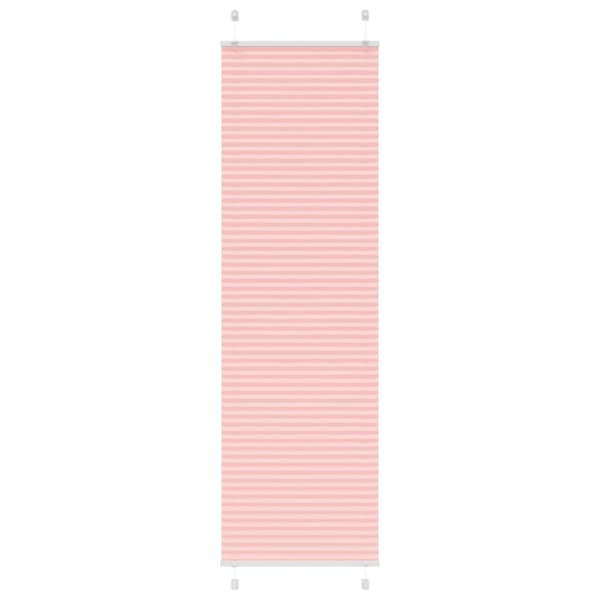 Plisserad persienn rosa 55x200cm tyg bredd 54,4cm polyester