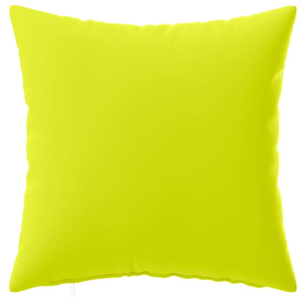 Kuddöverdrag 2 st HEERLEN Klart grön. 45 x 45 cm Polyester