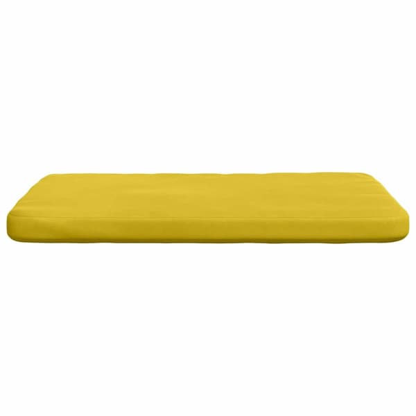 Sittkuddar 4 pcs Gul 40 x 40 x 3 cm Sammet