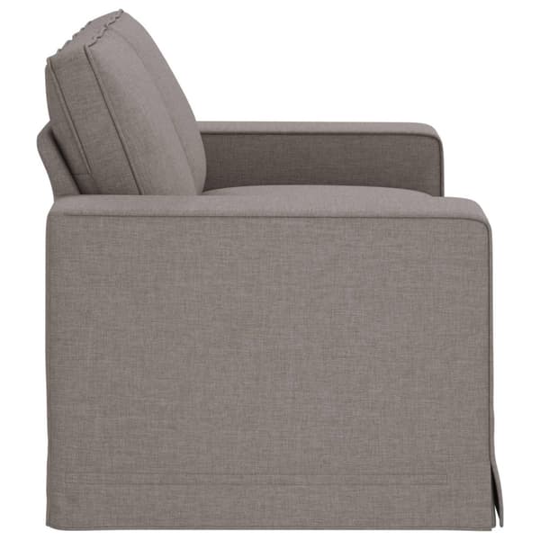 Soffa Taupe 162 x 80 x 82 cm tyg