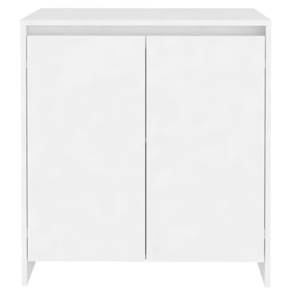 Skänk vit 70x41x75 cm konstruerat trä