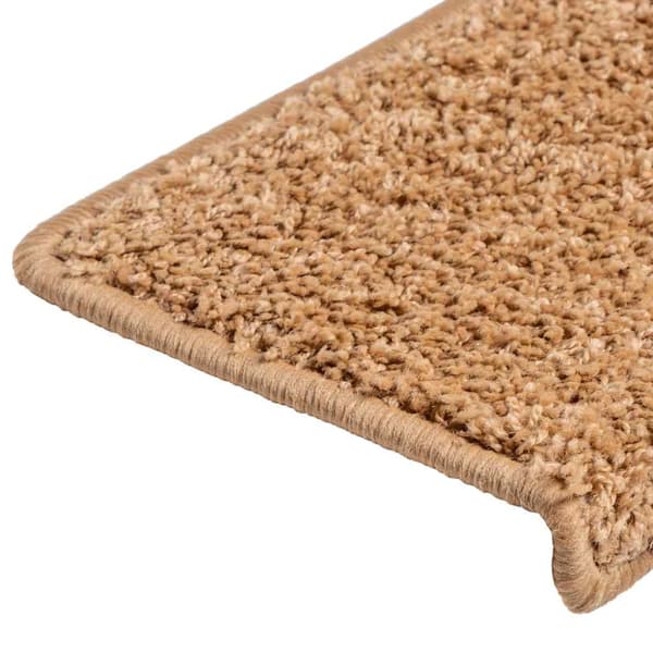 Trappmattor 30 st 65x21x4 cm beige rektangulär kant