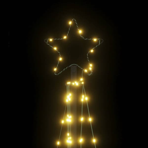 LED julgran 339 LEDs varmvit 187 cm