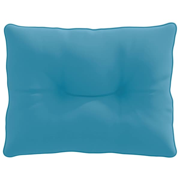 Ryggkudde PUTTEN 100% Polyester Ljusblå 60 x 40 x 10 cm