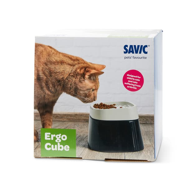 Matskål Ergo Cube Svart