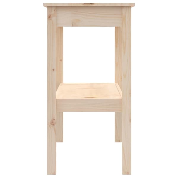 Konsolbord 110x40x75 cm massiv furu