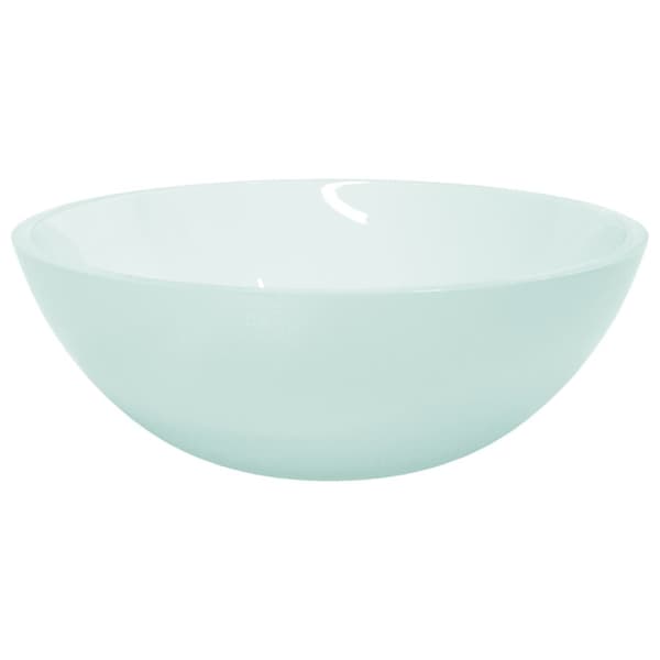Handfat glas 50x37x14 cm frostat