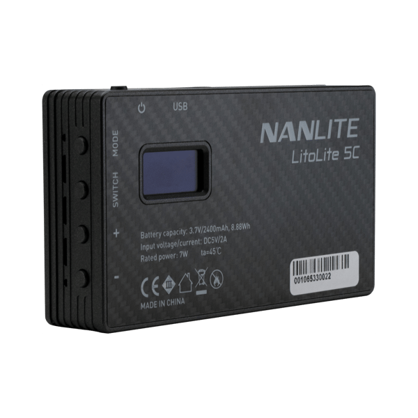 Nanlite LitoLite 5C RGBWW LED Pocket Light