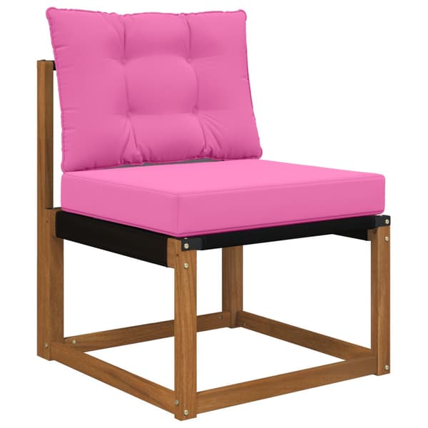 Utomhus Soffa Kudde 2 pcs Rosa Polyester