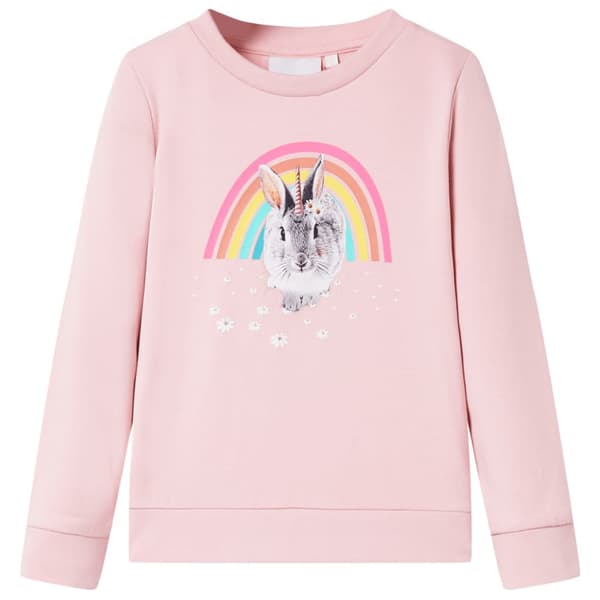 Barntröja ljus rosa 128