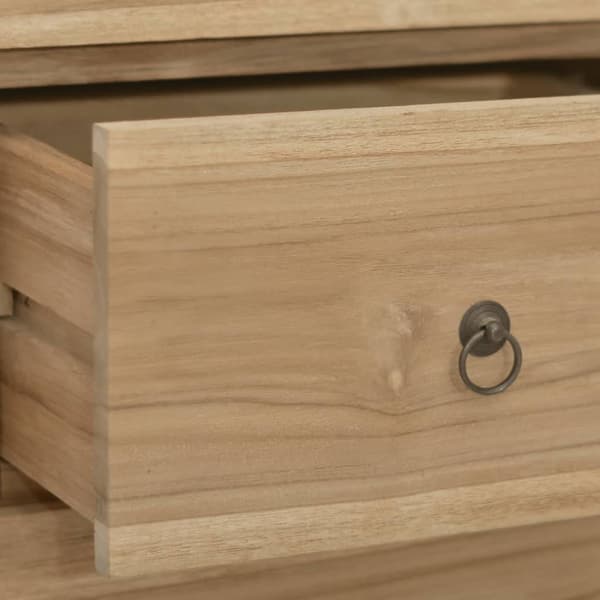 Byrå 55x30x90 cm massiv teak