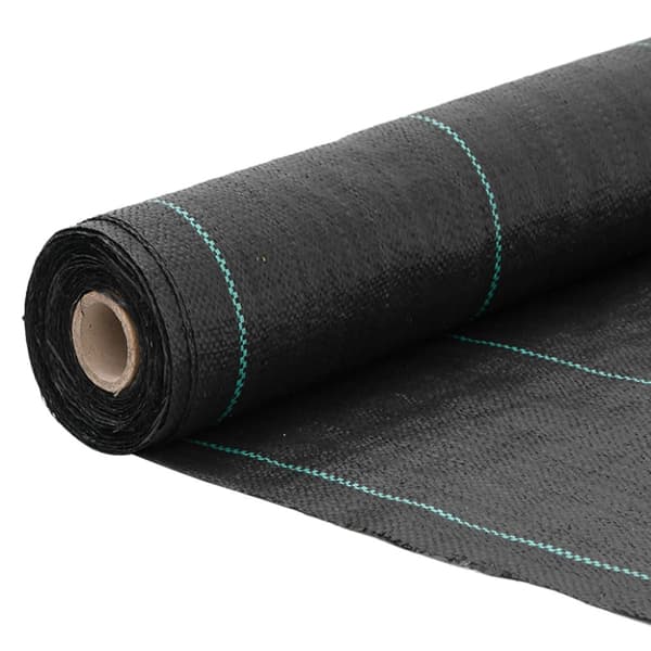 Ogräsmatta svart 0,5x25 m PP