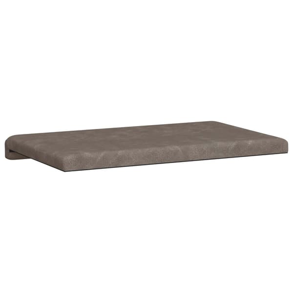 Bänk kudde Konstläder Grå Djup 35 cm