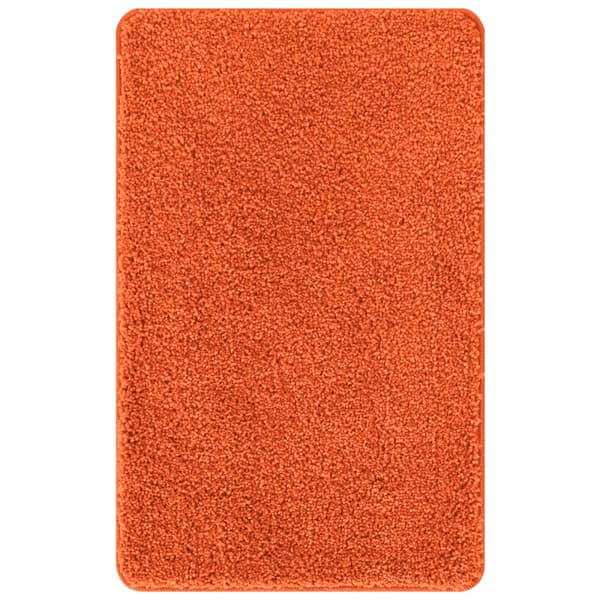 Antisklid badmatta set 3 pcs Orange PP