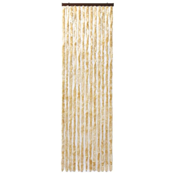 Insektsdraperi beige 90x200 cm chenille